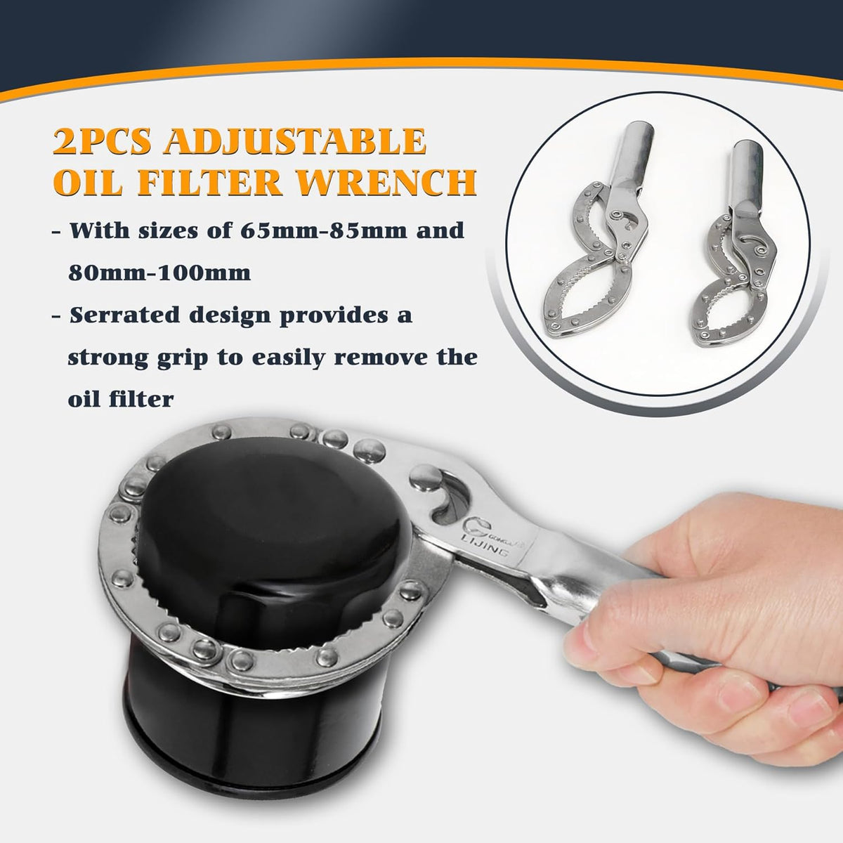 Oil Filter Wrench Set, 31PCS Oil Filter Socket Set 1/2 Inch Drive | Oil Filter Cap Removal Tool Stainless Steel 27mm 32mm 36mm 64mm-101mm Compatible with Volvo, BMW, Toyota, Honda, Nissan, etc